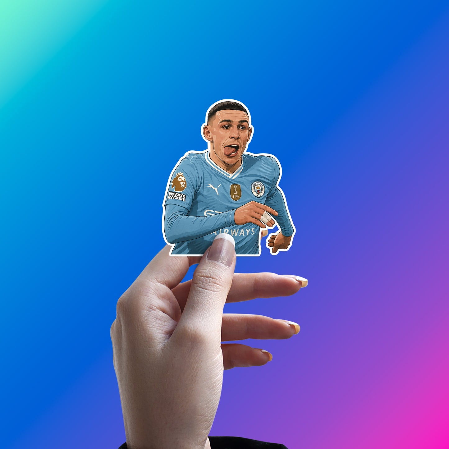 BLUE MOON PLAYMAKER – PHIL FODEN STICKER