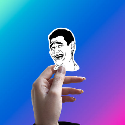 BLURRED IDENTITY STICKER