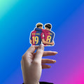 PEDRI & LAMINE YAMAL - BLAUGRANA WONDERKIDS STICKER