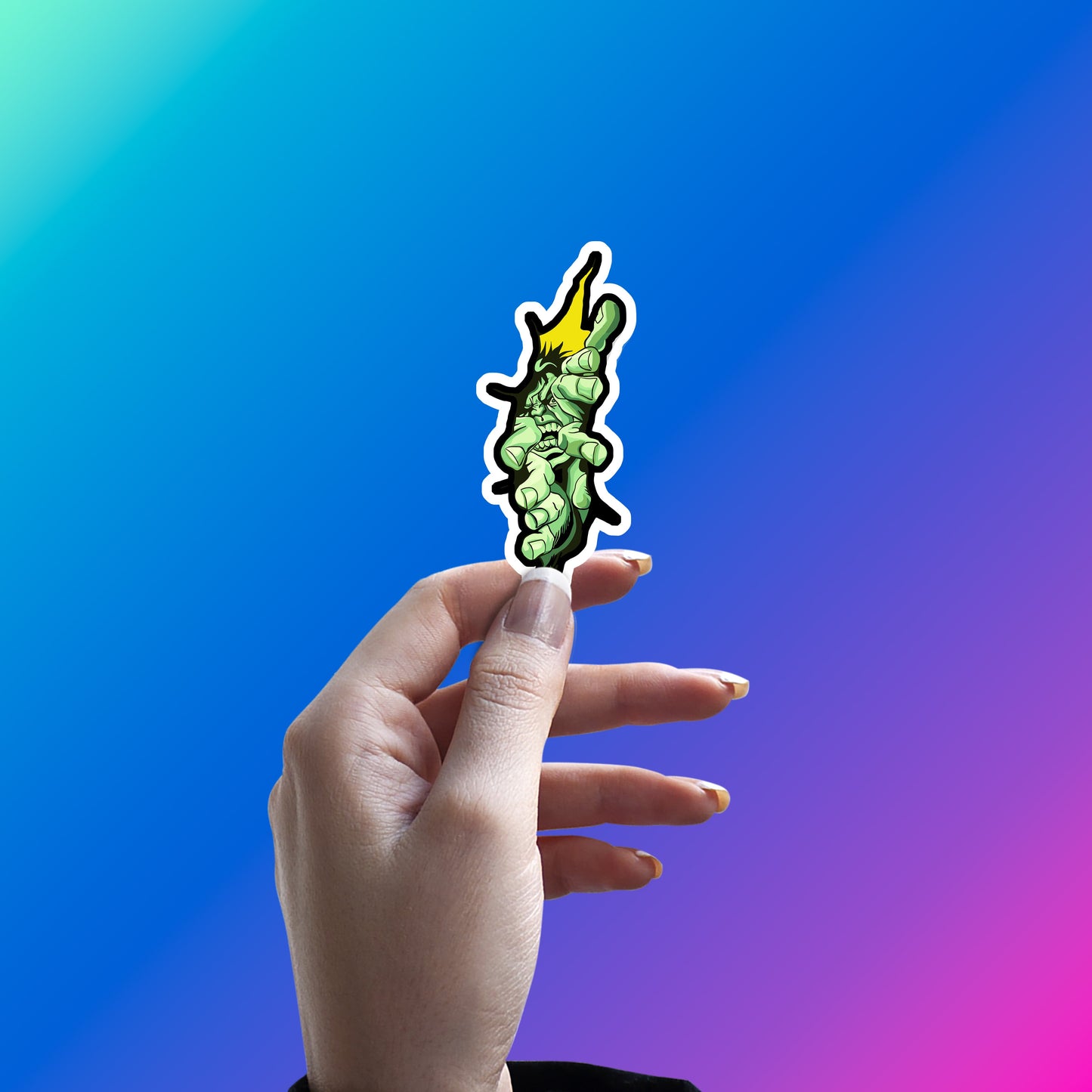 BREAKING WALLS & HEARTS STICKER