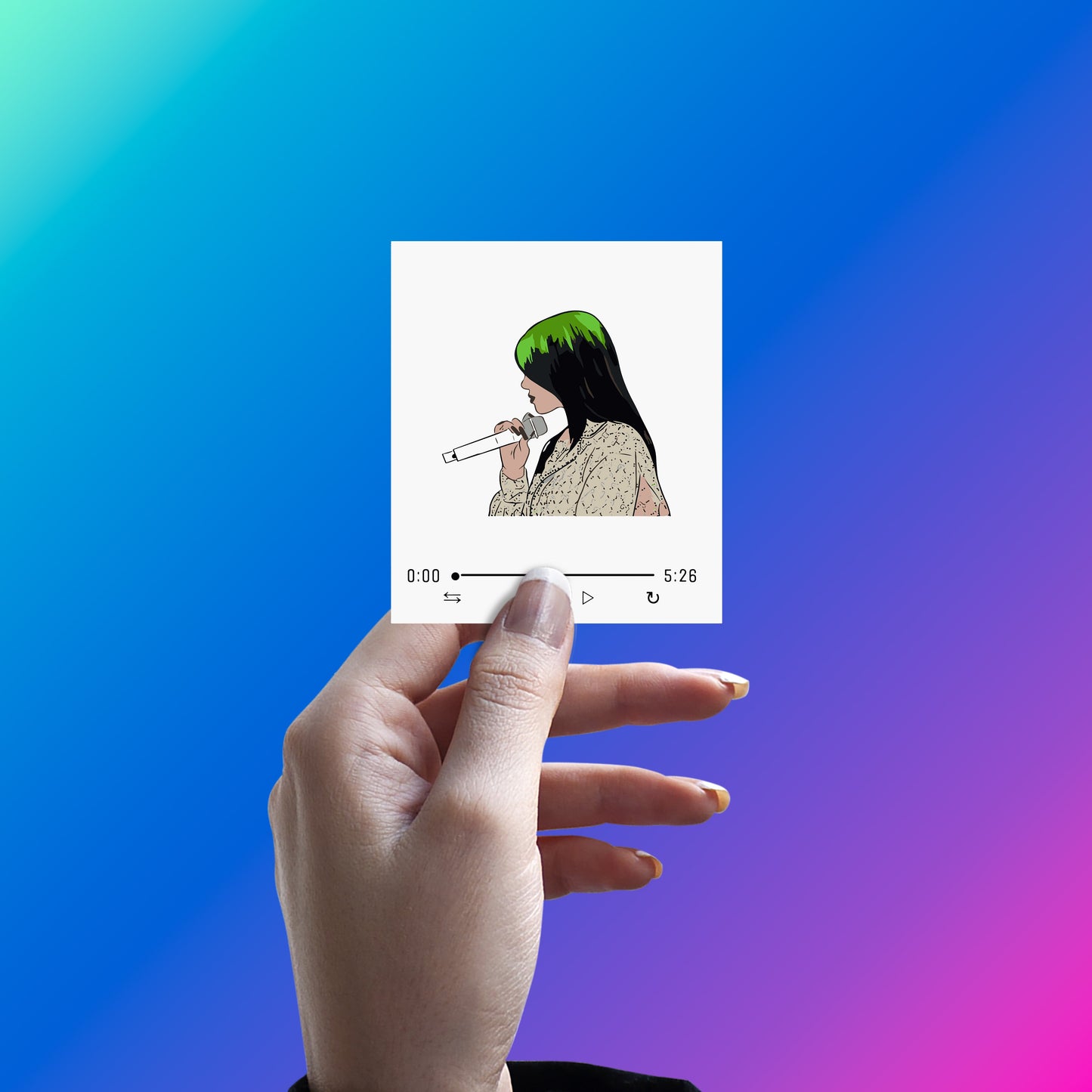 CAN'T EVEN HIT PLAY STICKER