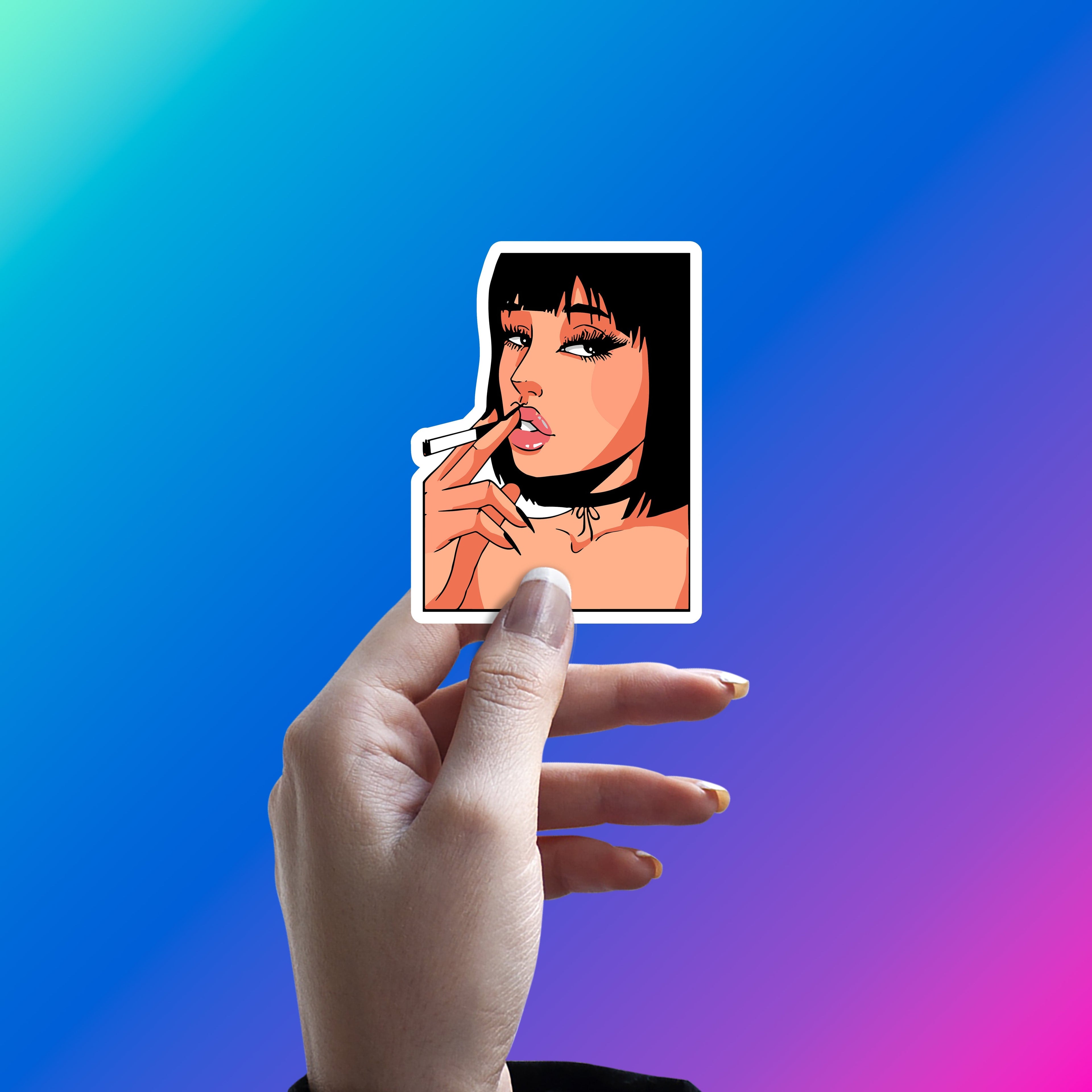 CENSORED SASS MODE STICKER