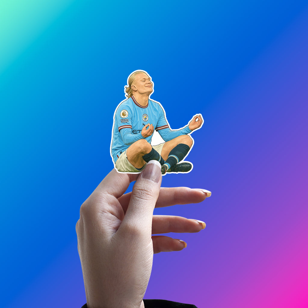 CHAMPIONS LEAGUE MENACE – ERLING HAALAND STICKER