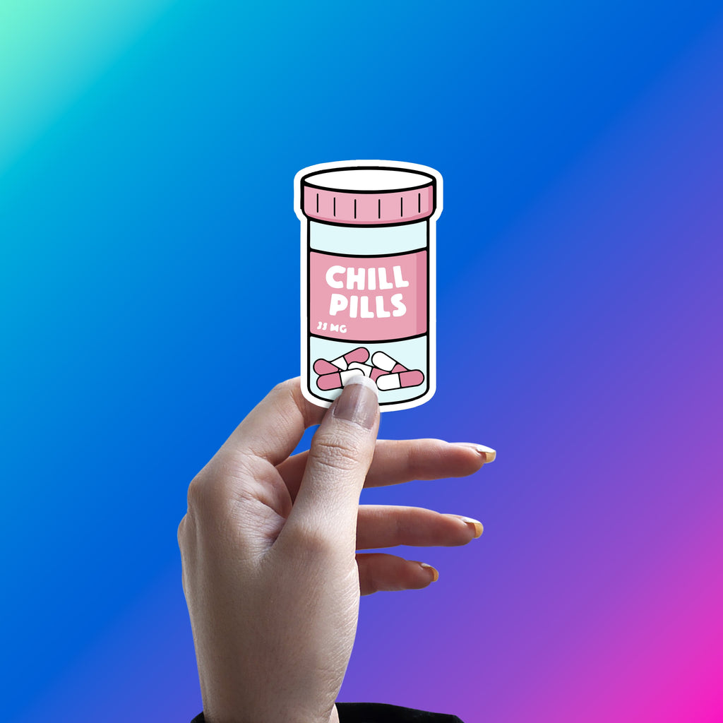 CHILL KAR, GOLI KHA! STICKER