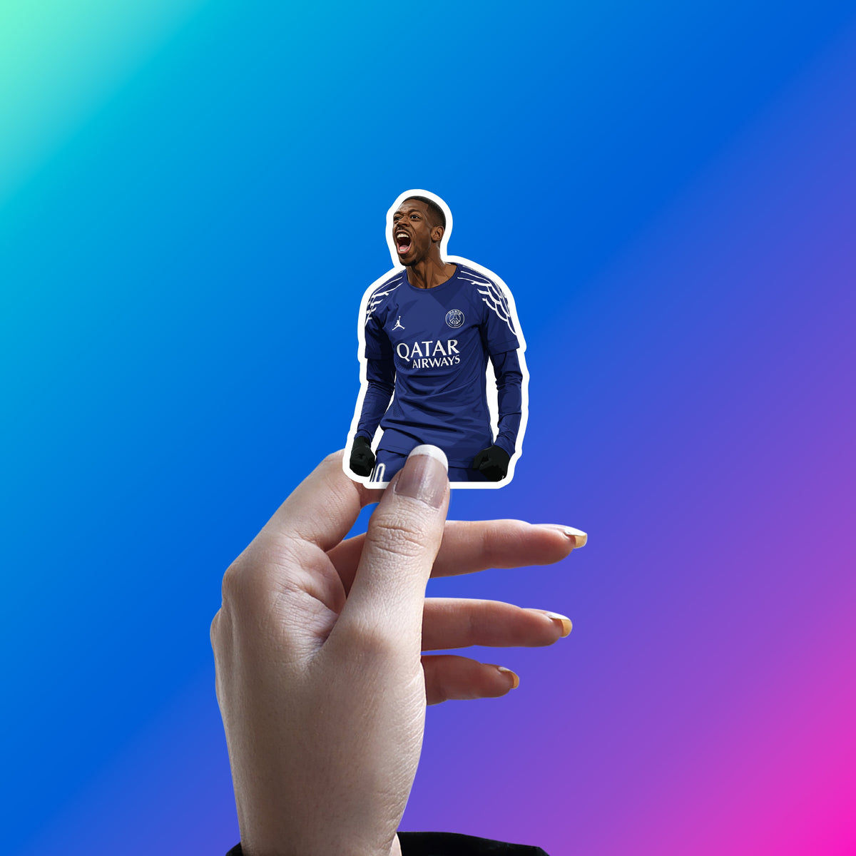 DEMBELE - PARIS SHOCKWAVE STICKER