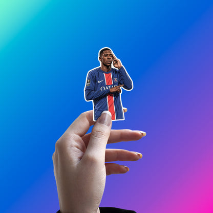 DEMBELE - THINK FAST, STRIKE FASTER STICKER