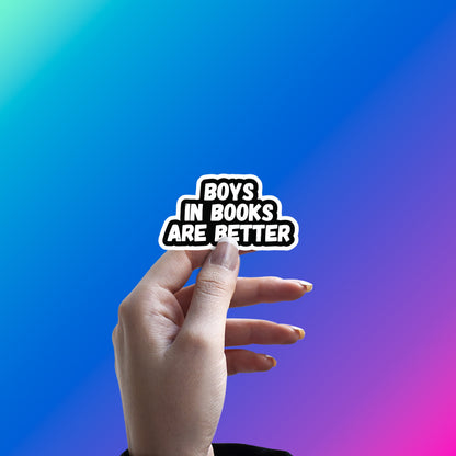 BOOK WALE BOYS ZYADA CUTE STICKER