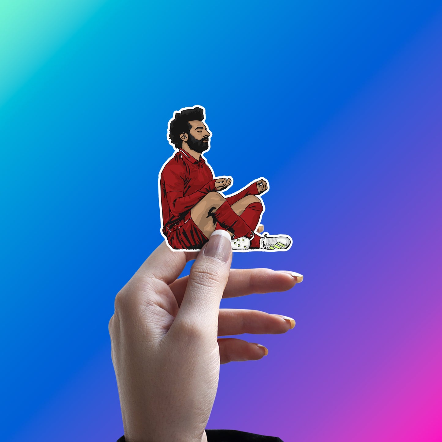 EGYPTIAN KING – MOHAMED SALAH STICKER