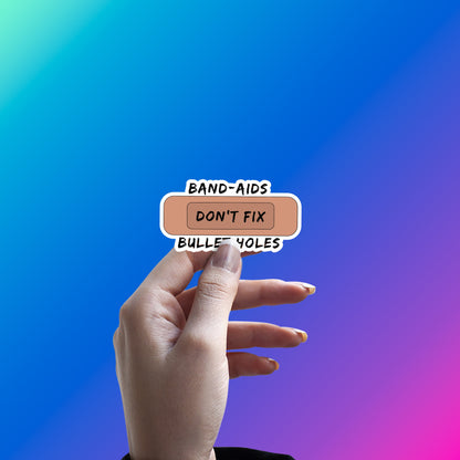 BAND-AID LOGIC (TRY ME) STICKER