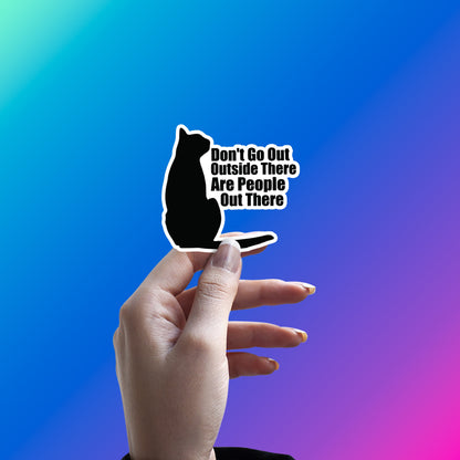 BAHAR MAT JA, LOG WAHAN HAI! STICKER