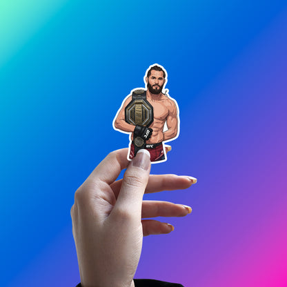 JORGE MASVIDAL - STREET JESUS CHAMPION STICKER