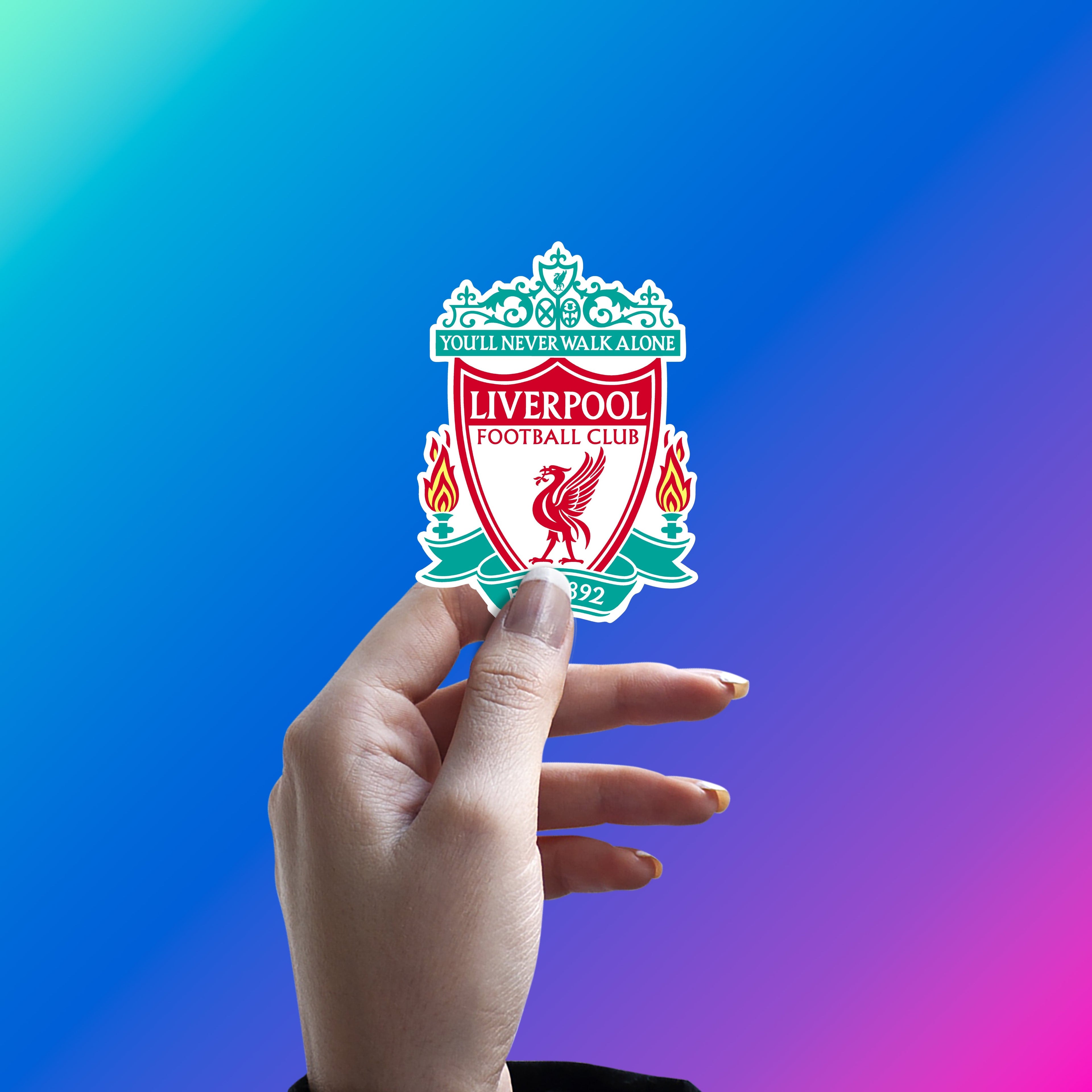 LIVERPOOL LOGO STICKER