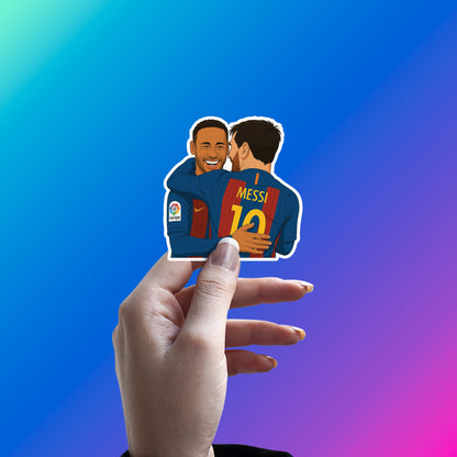 MSN BROTHERS – NEYMAR & MESSI STICKER