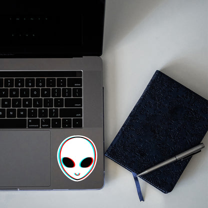ALIEN BUT MAKE IT AESTHETIC STICKER