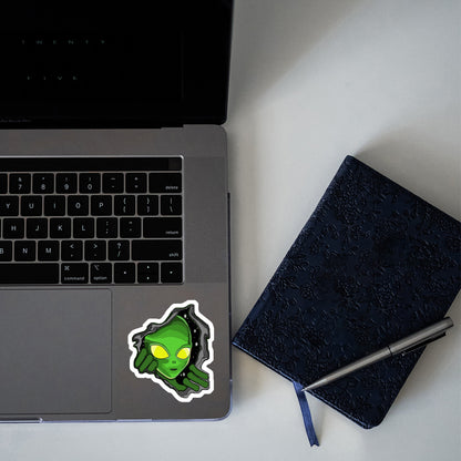 ALIEN DEKH, APNA DOST SAMJO STICKER