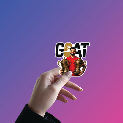 GOAT Trophy Legacy – Virat Kohli Sticker