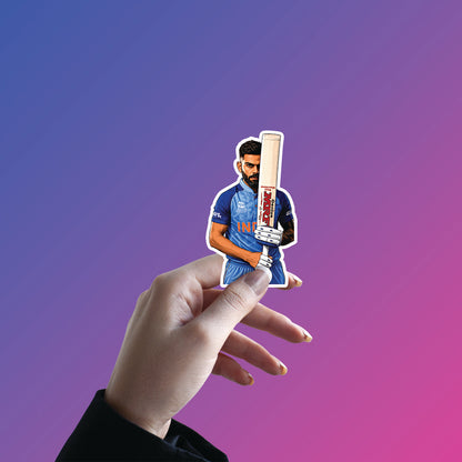 Bat Raised Pride – Virat Kohli Sticker