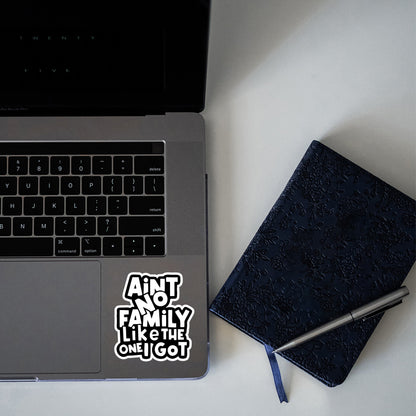 A HOT MESS SINCE BIRTH STICKER