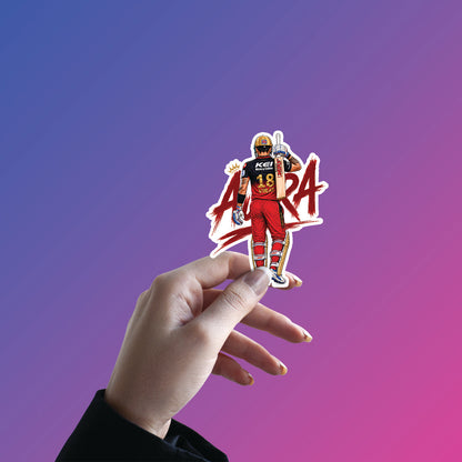 Aura 18 Legacy – Virat Kohli Sticker