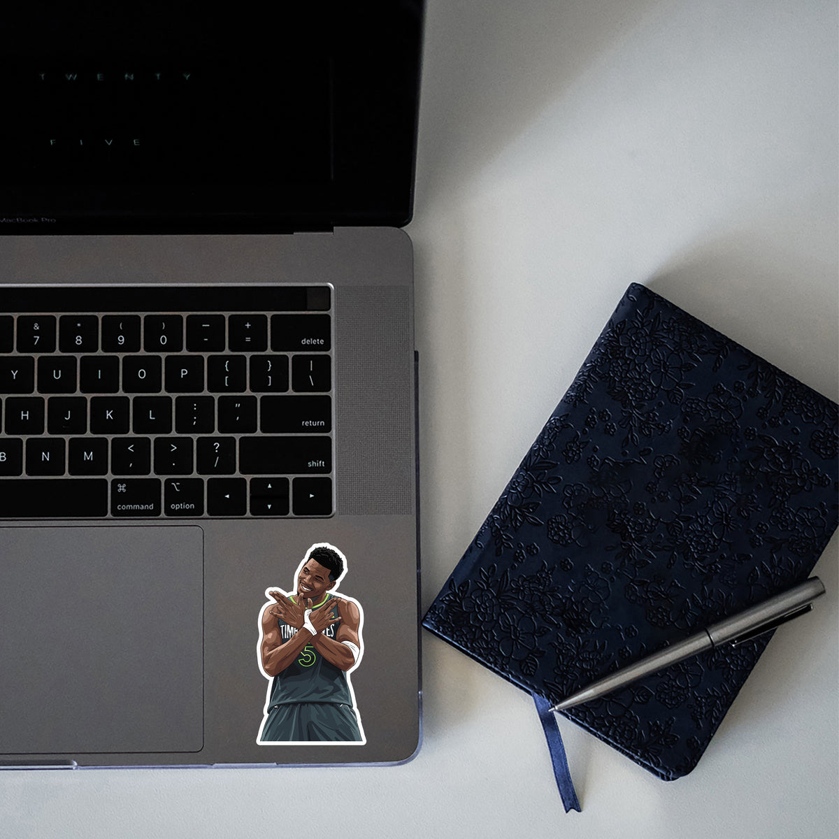 ANTHONY EDWARDS - GENERATION X POSE STICKER
