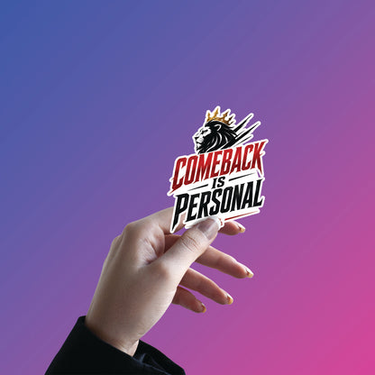 Lionhearted Comeback – RCB Sticker