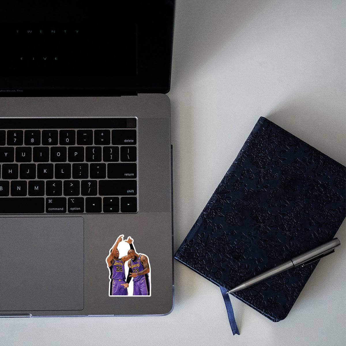 KOBE & LEBRON - PURPLE REIGN DUO STICKER