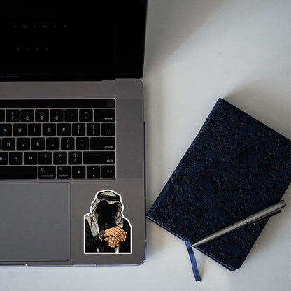 KUWAITI MAN - ARABIC STICKER - 1