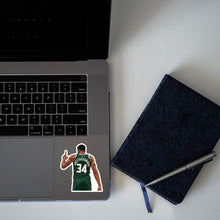 GIANNIS ANTETOKOUNMPO - NUMBER ONE POINT STICKER