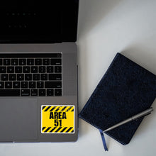 CAUTION ZONE STICKER