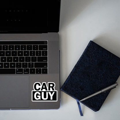 CAR GUY - ENGINE MEIN ATTITUDE STICKER