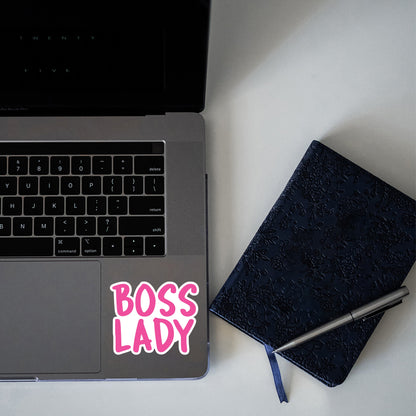 BOSS LADY VIBES STICKER