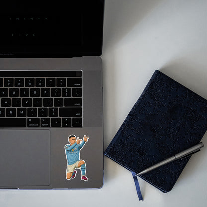 ETIHAD KNEE CELEBRATION – PHIL FODEN STICKER