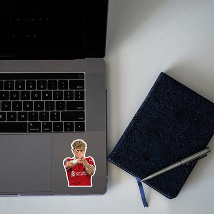 HUGO EKITIKE - ANFIELD SHARPSHOOTER STICKER