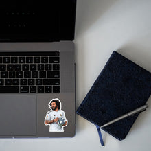 MARCELO - CURLY KING OF MADRID STICKER