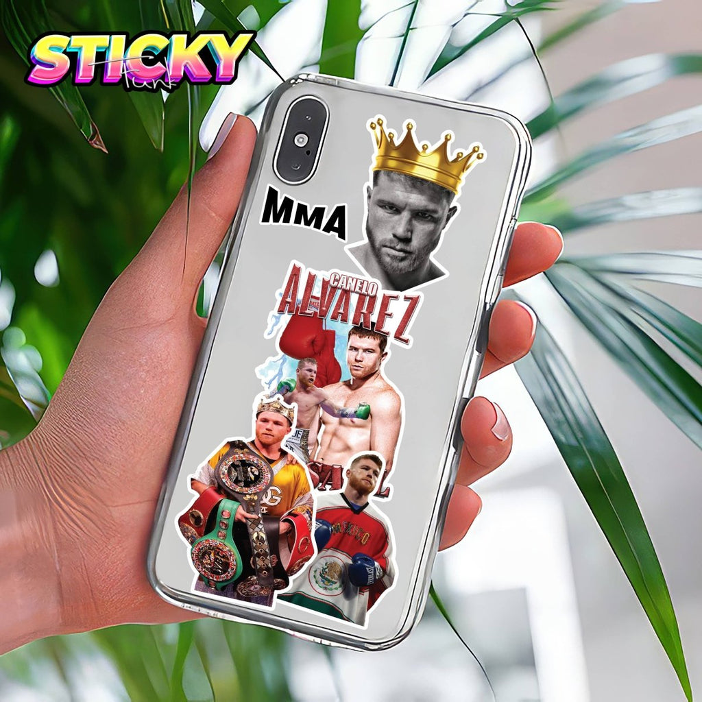 CANELO ÁLVAREZ MINI STICKERS SHEET - stickyfunk premium stickers