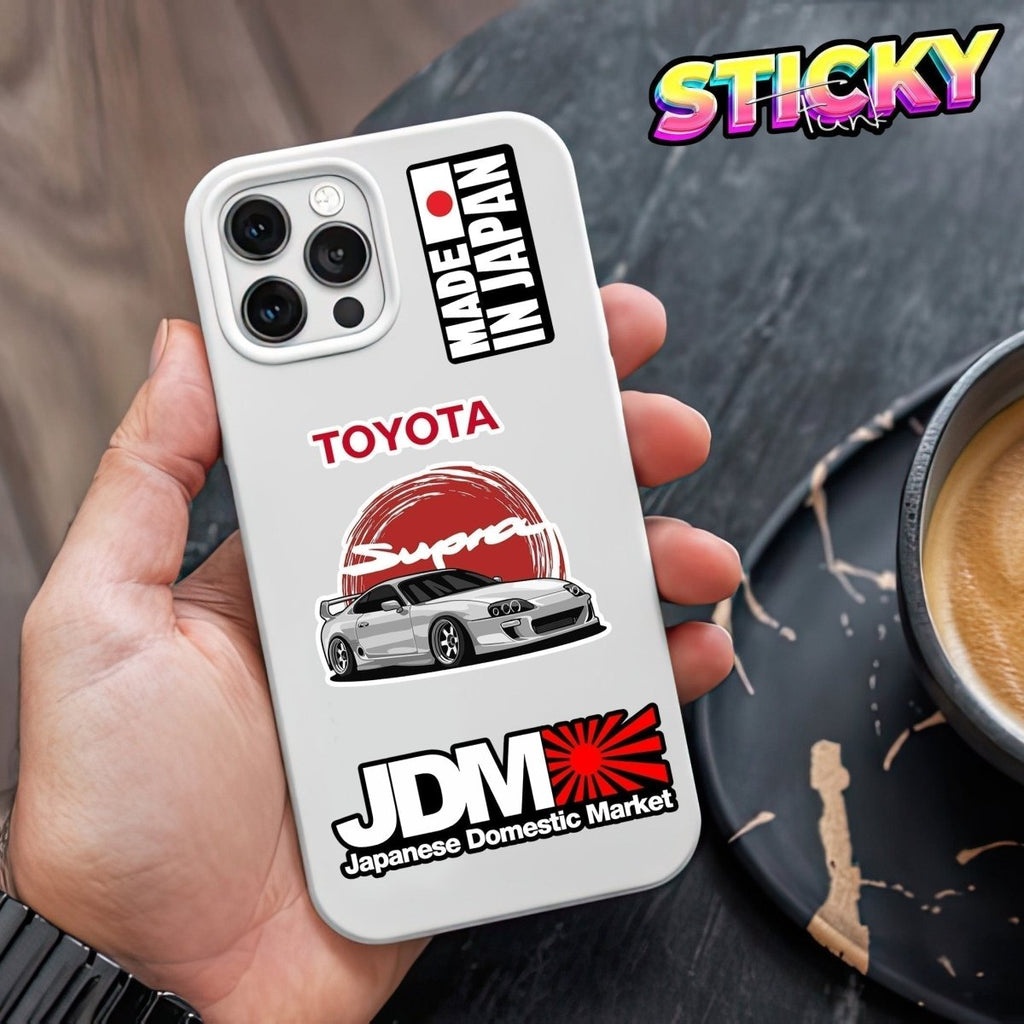 JDM MINI STICKERS SHEET - stickyfunk premium stickers