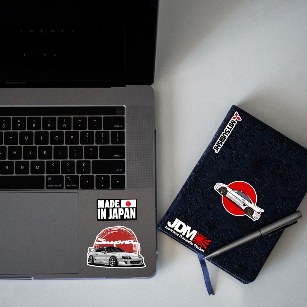 JDM MINI STICKERS SHEET - stickyfunk premium stickers