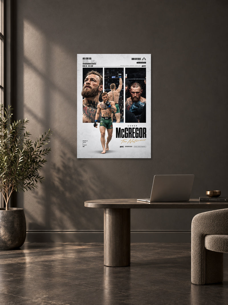 Conor McGregor UFC Wall Poster – The Notorious 01