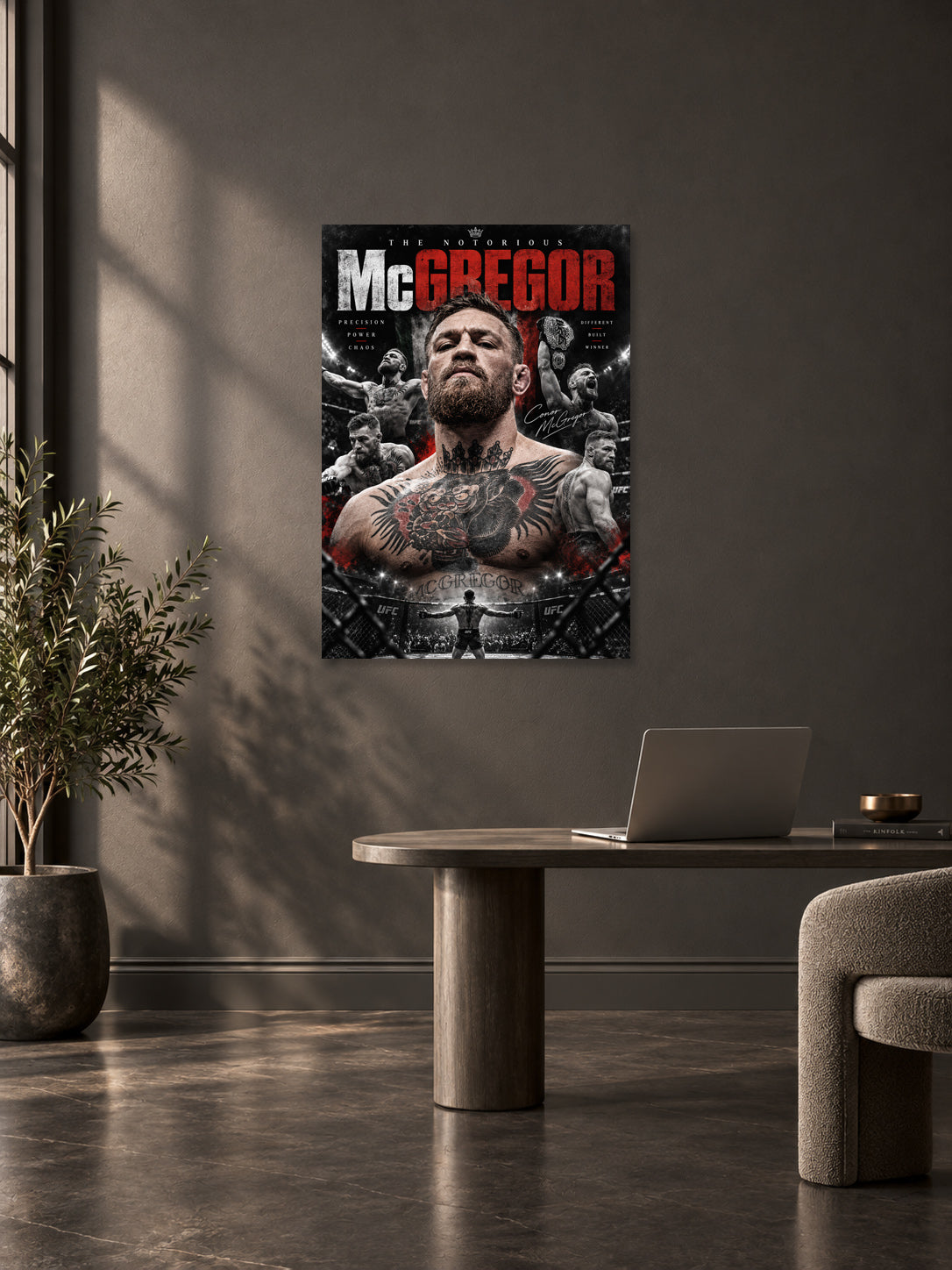 Conor McGregor UFC Wall Poster – Precision & Power