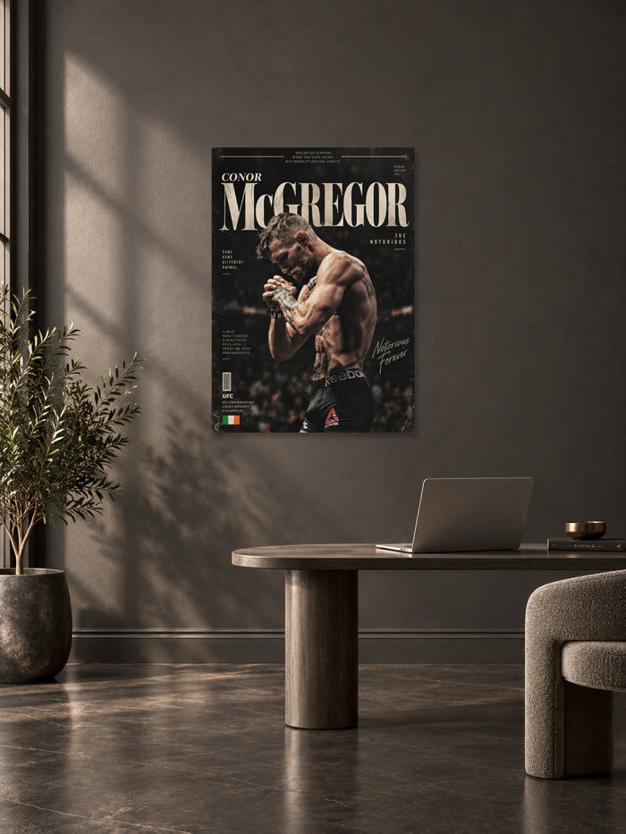 Conor McGregor UFC Wall Poster – Notorious Forever 02