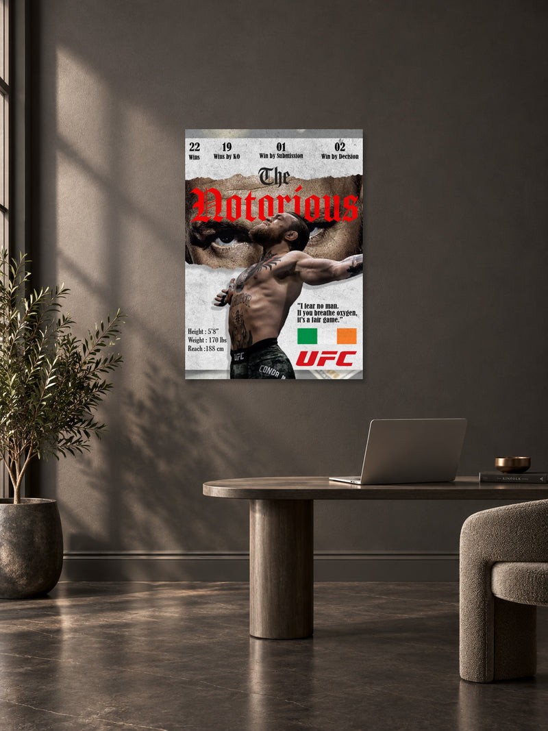Conor McGregor UFC Wall Poster – The Notorious 02