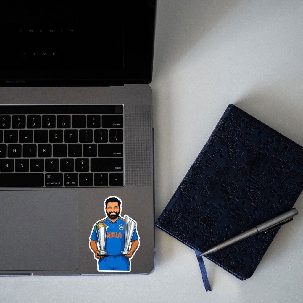 ROHIT SHARMA - WORLDCUP EDITION - 6 - stickyfunk premium stickers