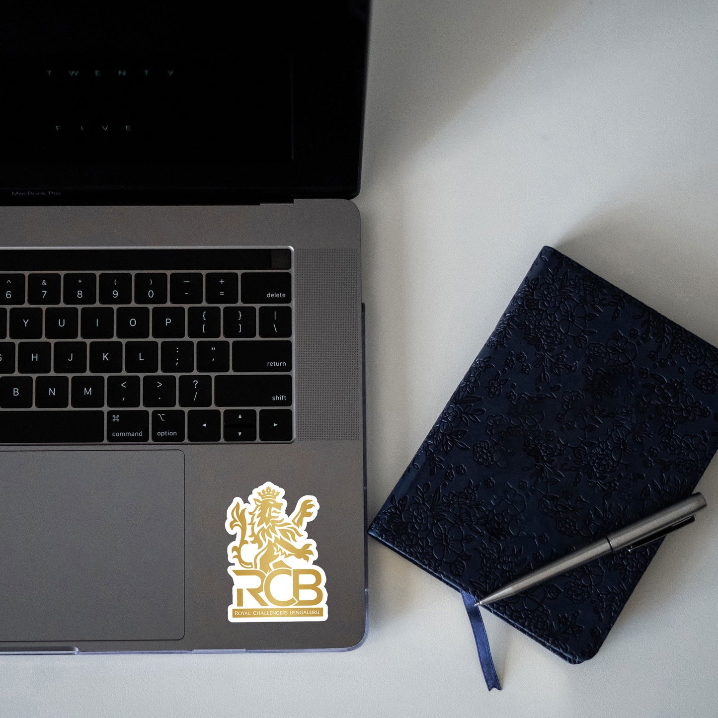 RCB LOGO STICKER
