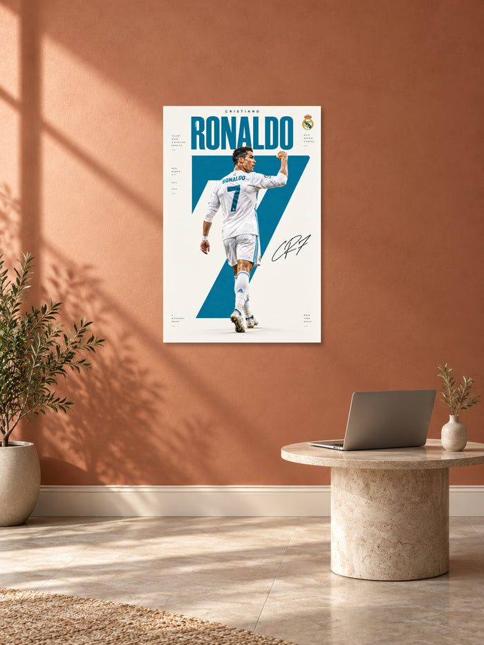 Cristiano Ronaldo Wall Poster 011