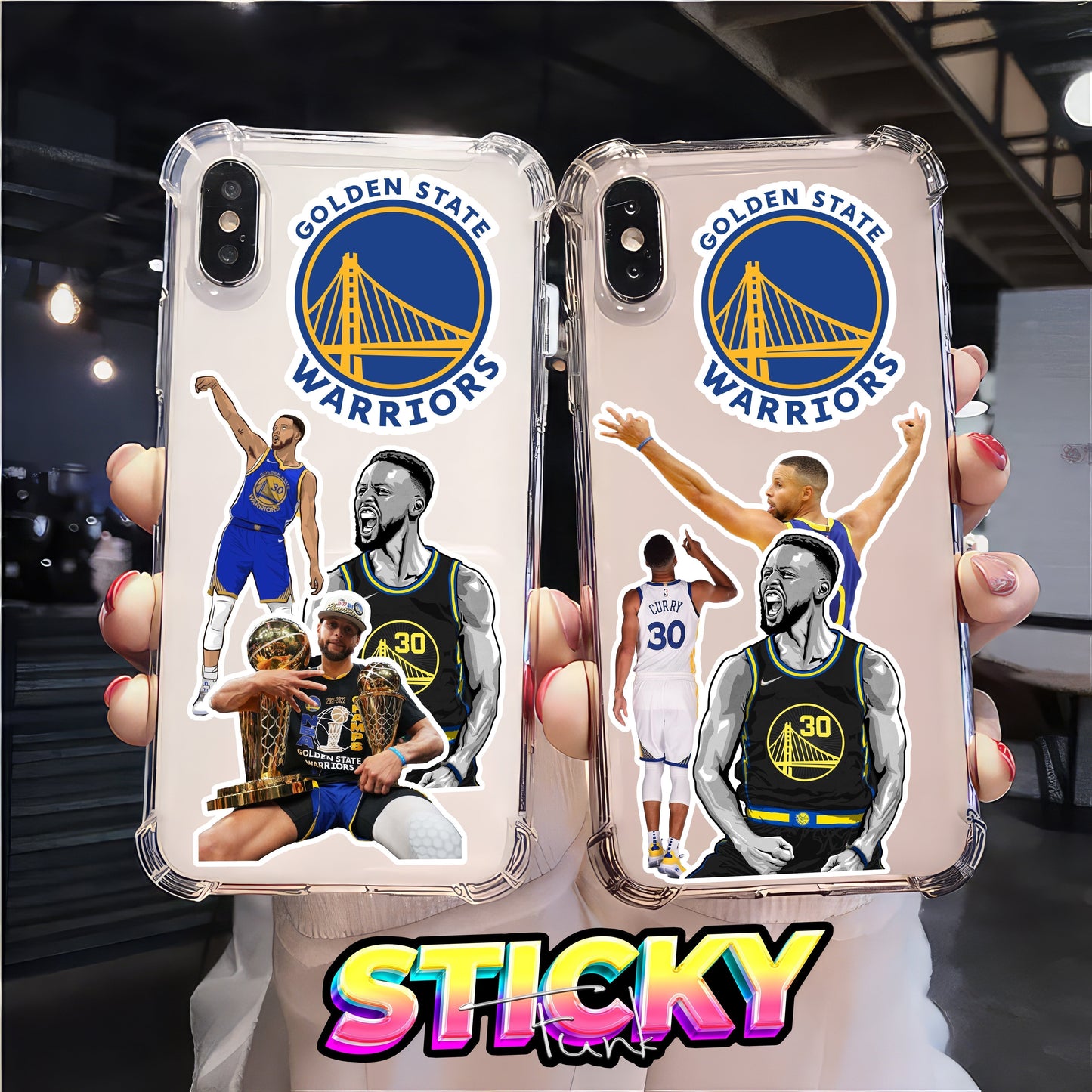 STEPHEN CURRY MINI STICKERS SHEET