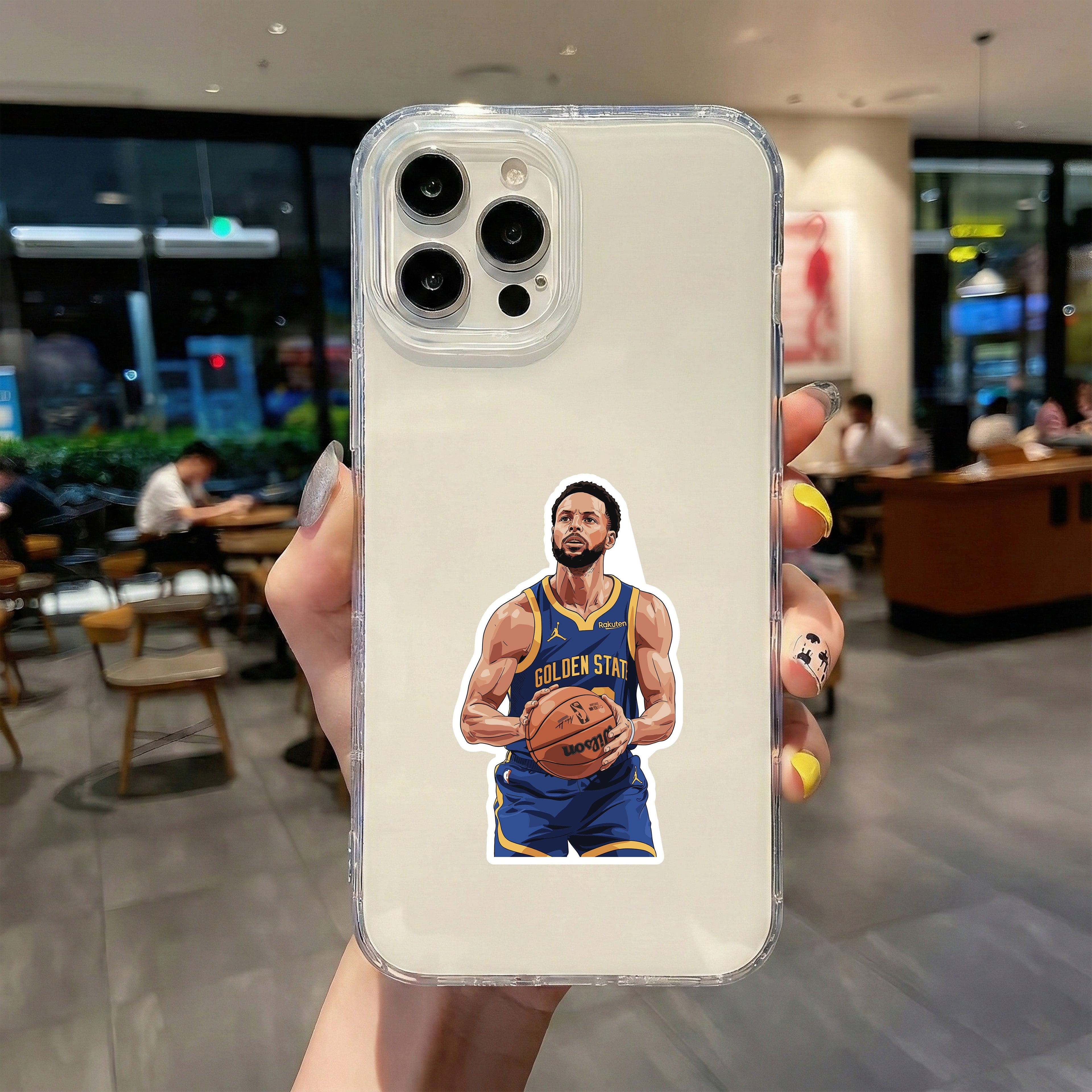 STEPHEN CURRY - GOLDEN BOY STANCE STICKER