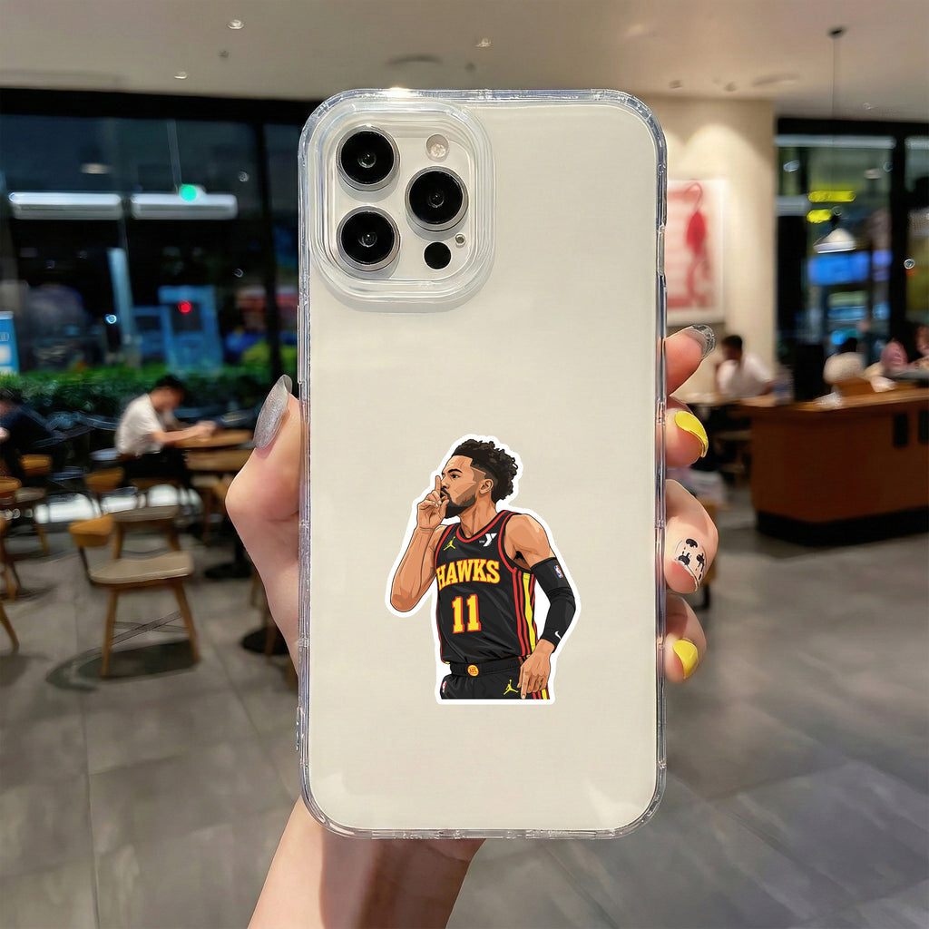 TRAE YOUNG - SILENCE THE GARDEN STICKER