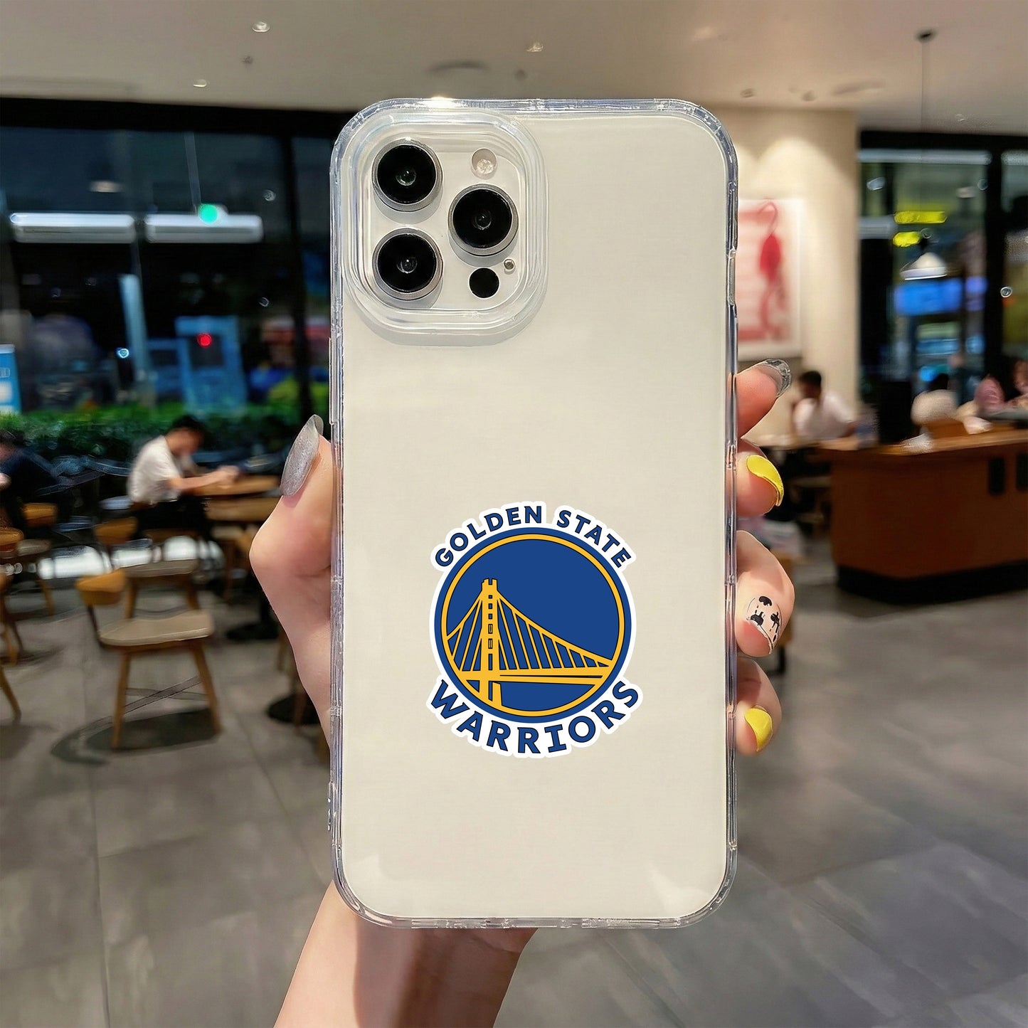 WARRIORS - BAY AREA PRIDE LOGO STICKER