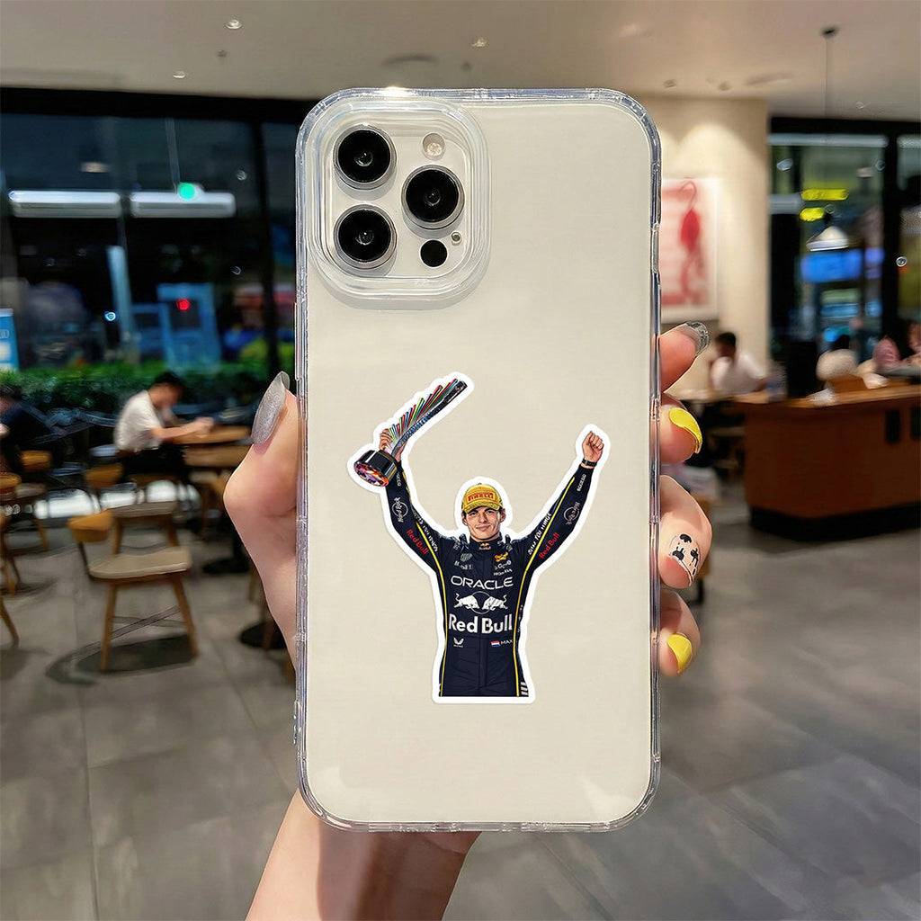 MAX VERSTAPPEN - CHAMPION OF THE WORLD STICKER