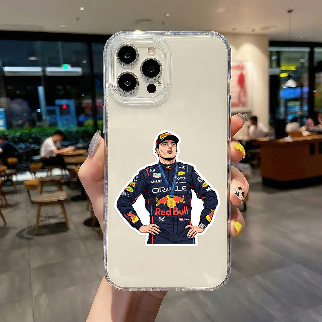 MAX VERSTAPPEN - RED BULL ACE PORTRAIT STICKER